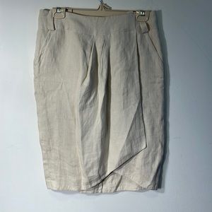 MAX MARA linen skirt size 10
